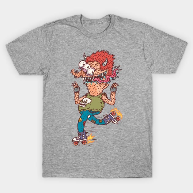 Rollerboy Roy T-Shirt by hex